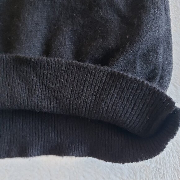 CLAN DOUGLAS Men's Crew Neck 100% Cashmere Ombre/Stripe Sweater SZ XL Long - Picture 12 of 15